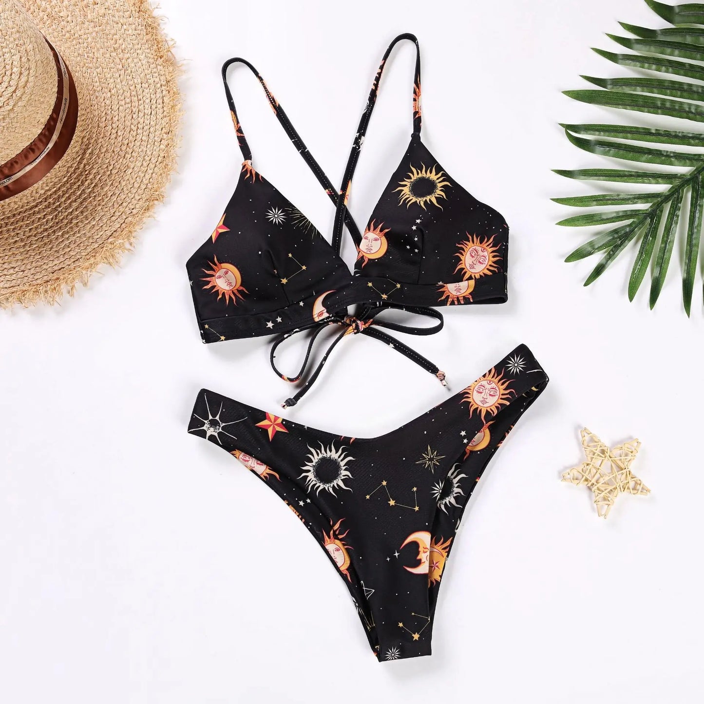 Printed Bikini Set