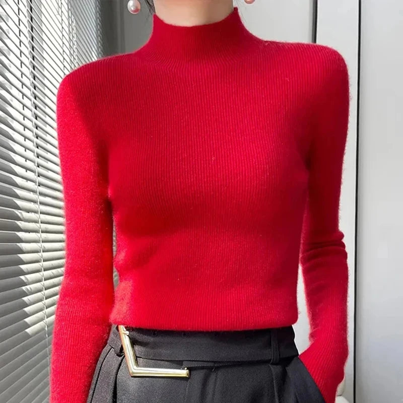 Knitted Turtleneck Jumper