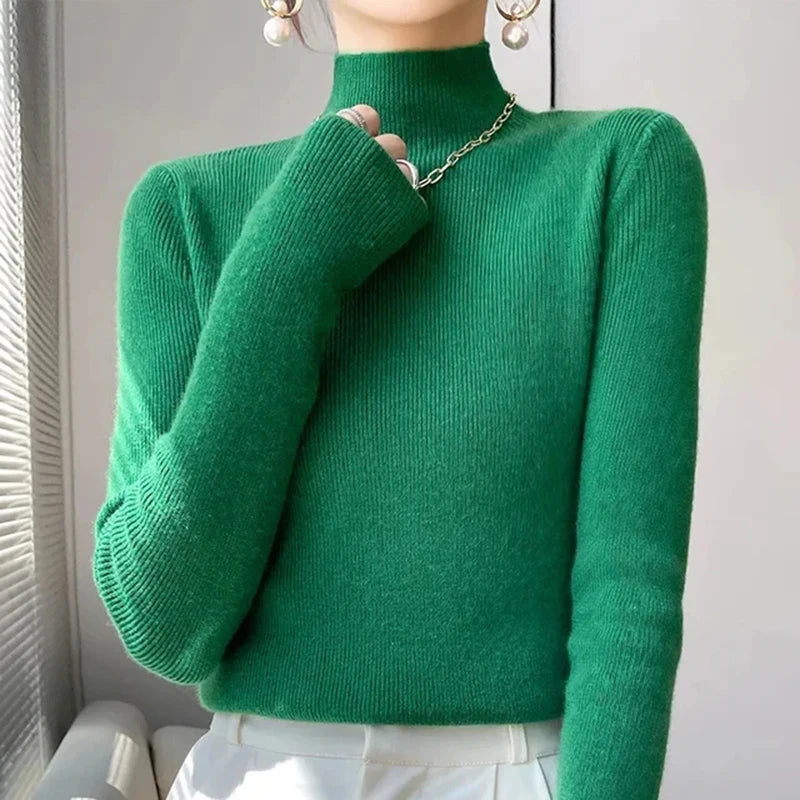 Knitted Turtleneck Jumper