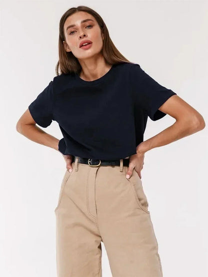 Short Sleeve Loose Top