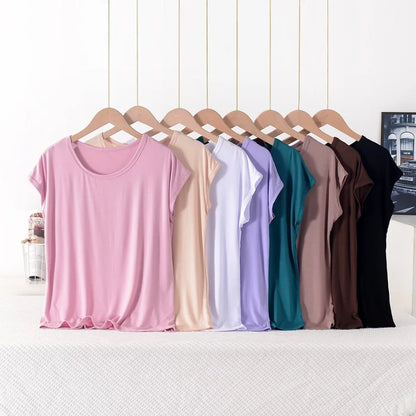 Plus Size Solid Basic Top Additional Colors