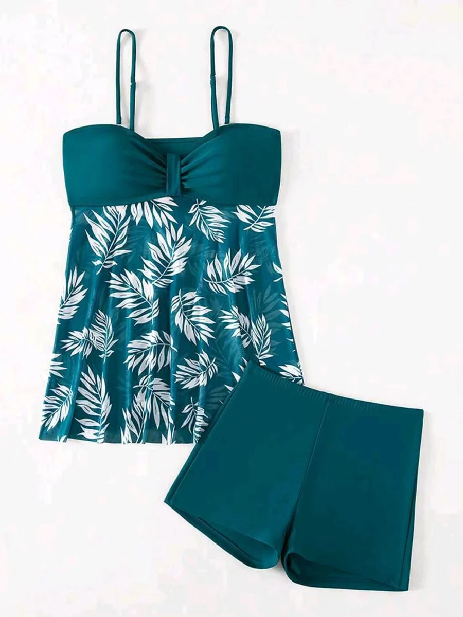 Tankini With Shorts Swimsuit