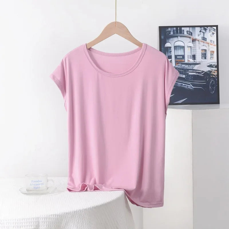 Plus Size Solid Basic Top Additional Colors