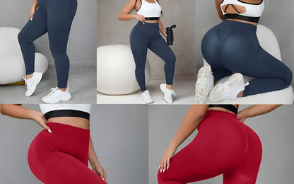 Plus Size High Waist Gym Leggings