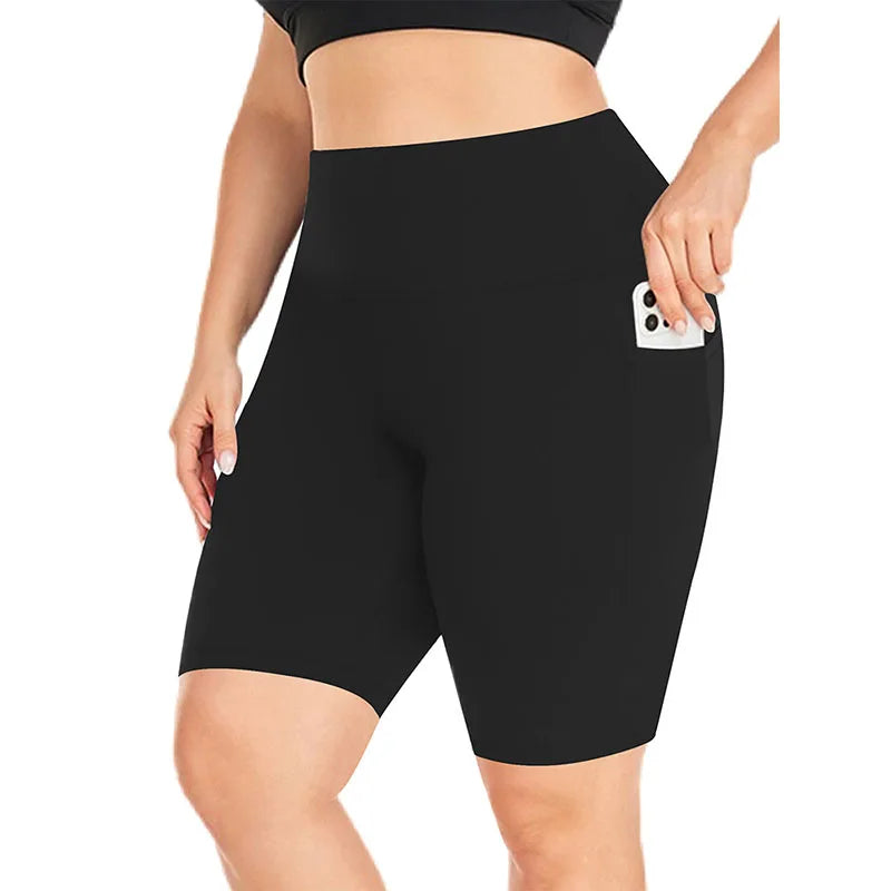 Plus Size Cycling Shorts