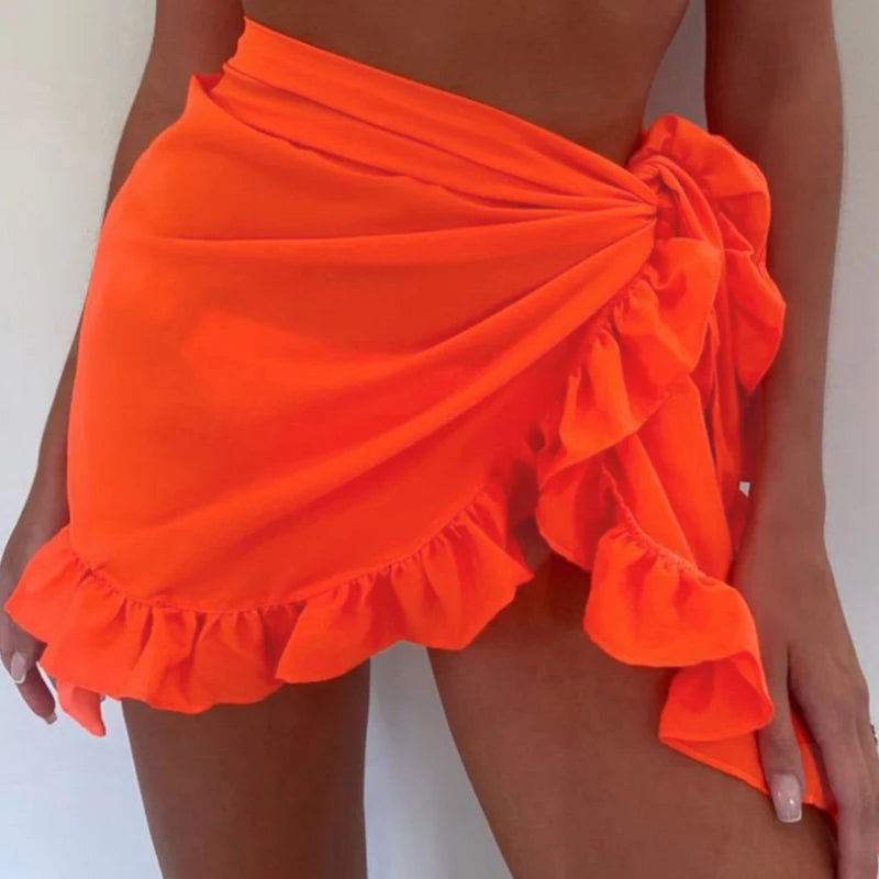 Bikini Ruffle Skirts Cover-up