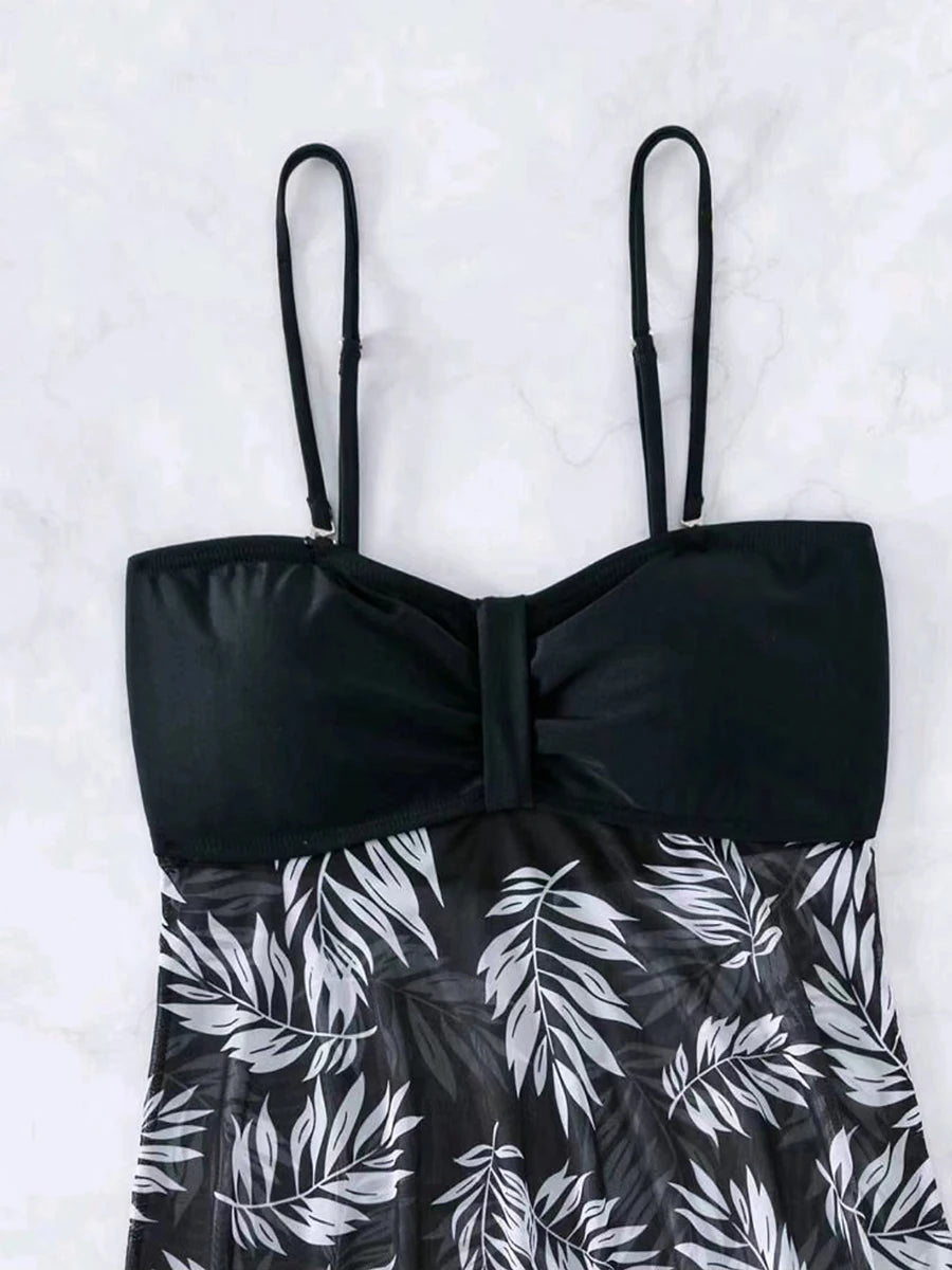 Tankini With Shorts Swimsuit