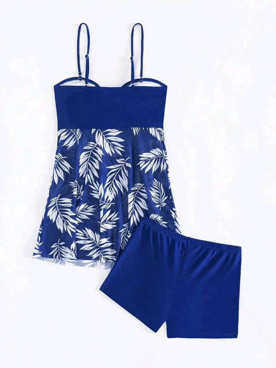 Tankini With Shorts Swimsuit