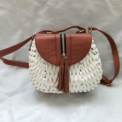 Small Straw Cross Body Bag