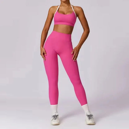 Co-Ord Long Sleeve/Sports Bra Gym Set