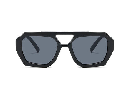 Square Double Bridge Sunglasses