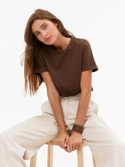 Short Sleeve Loose Top