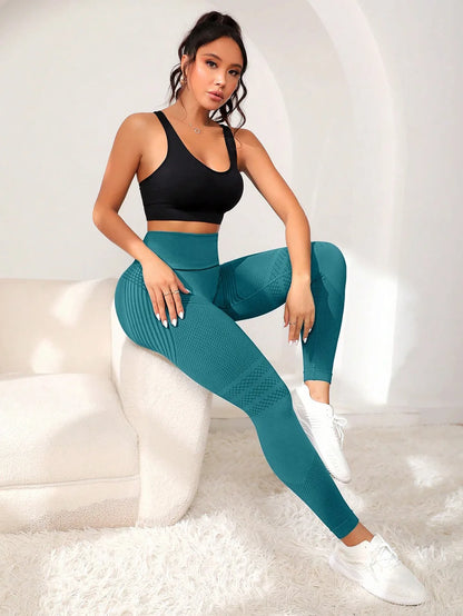 High Waist Elastic Gym Leggings