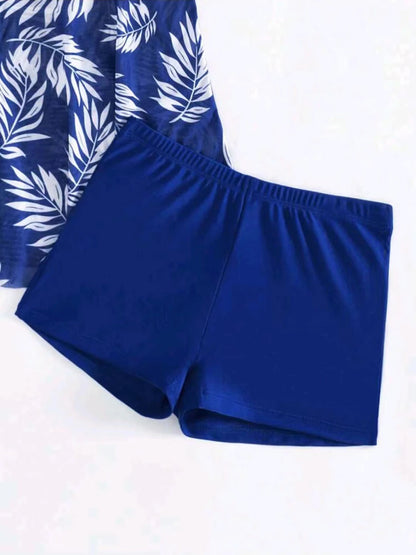 Tankini With Shorts Swimsuit