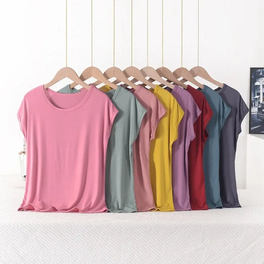 Plus Size Solid Basic Top Additional Colors