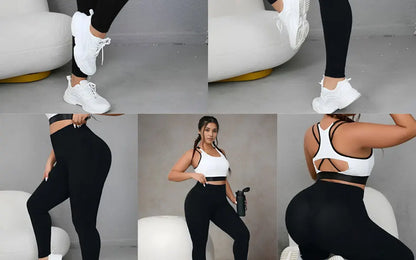 Plus Size High Waist Gym Leggings