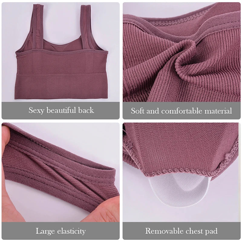 Breathable Padded Sports Bra