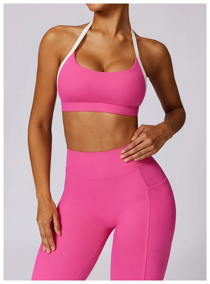 Co-Ord Long Sleeve/Sports Bra Gym Set