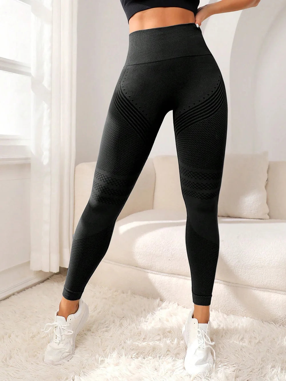 High Waist Elastic Gym Leggings