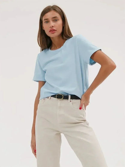 Short Sleeve Loose Top