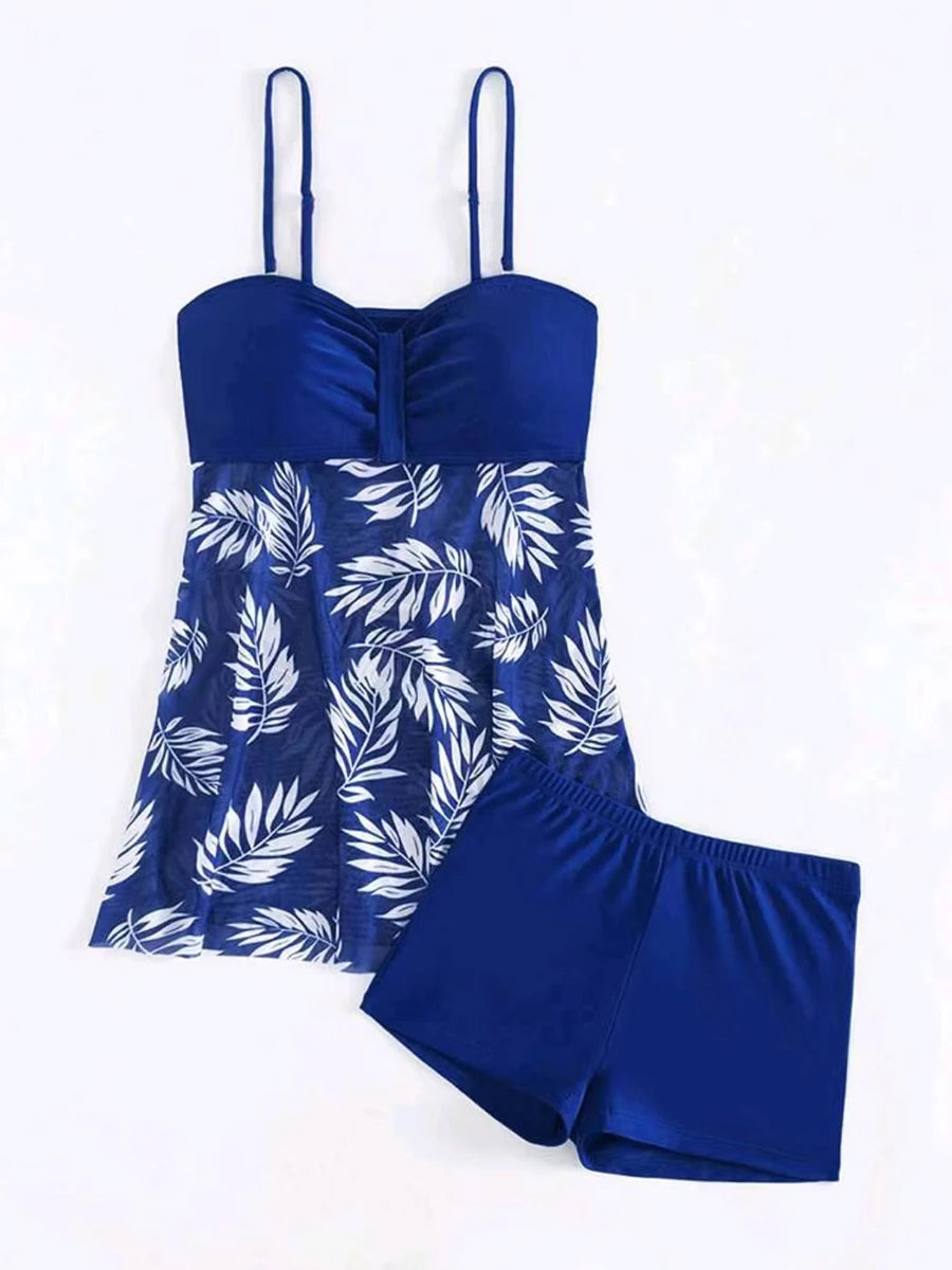 Tankini With Shorts Swimsuit