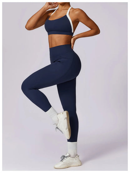 Co-Ord Long Sleeve/Sports Bra Gym Set