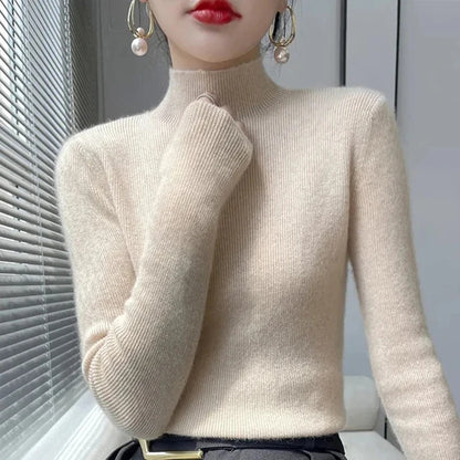 Knitted Turtleneck Jumper