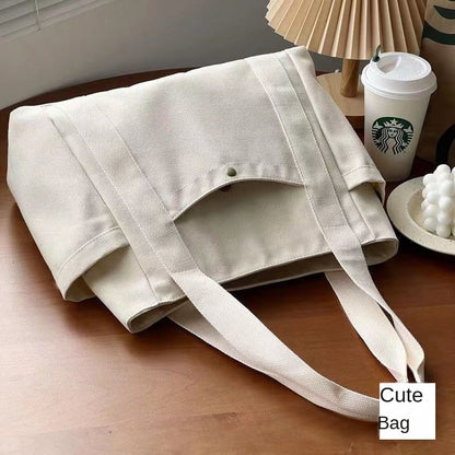 Large Canvas Tote Bag