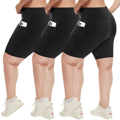 Plus Size Cycling Shorts