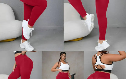 Plus Size High Waist Gym Leggings