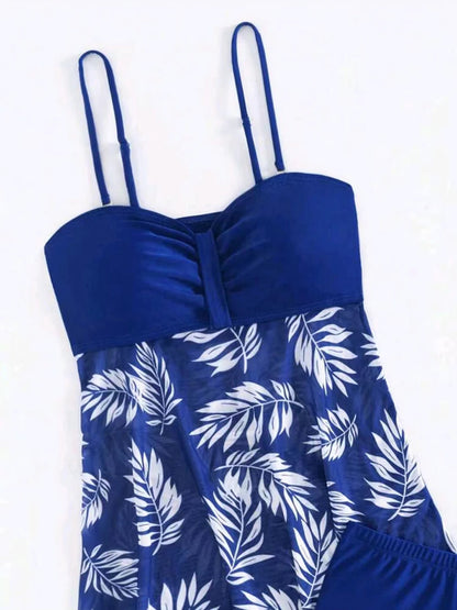 Tankini With Shorts Swimsuit